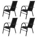 Ver imagem 1 de Kit 4 Cadeiras Bela Fibra Sintética Preto