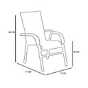 Ver imagem 4 de Kit 4 Cadeiras Bela Fibra Sintética Pequi