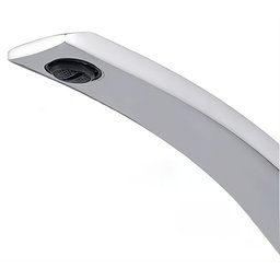 Torneira Banheiro Cascata Curva Cromada Premium - 2