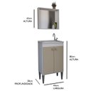 Ver imagem 3 de Gabinete e Armário para Embutir  45cm 