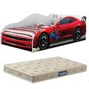 Ver imagem 6 de Cama Carro Infantil Homem Aranha com Colchão Probel 100% MDF Quarto