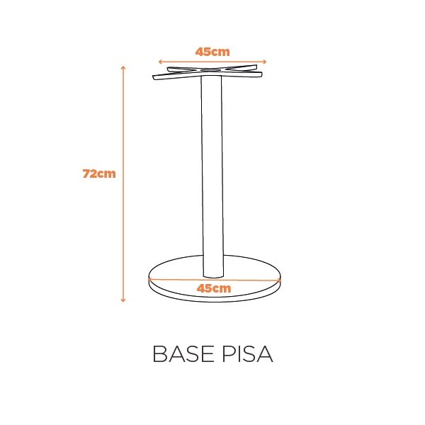 Mesa Quadrada Inox 80x80 Maiart Branco - 4