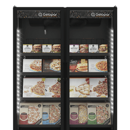 Freezer/conservador Vertical Conveniência para Sorvetes e Congelados Gcvc-950 El Cb Pr Gelopar - Pre - 3