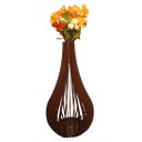 Ver imagem 1 de Vaso de Chão Decorativo Grande Capadócia Mdf:preto/90x40cm