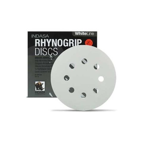 Disco Lixa D125 8f Rhynogrip White - P80 - Menor Indasa