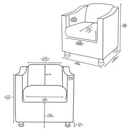 Kit 2 Poltronas Decorativas Reforçada Consultório Sala Suede Cor:Cinza - 5