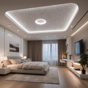 Céu Estrelado Original Branco Led Fibra Ótica 600 Pontos