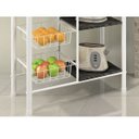 Ver imagem 3 de Fruteira Madmelos para 1 Forno com 2 Prateleiras e 03 Cestos - Branco