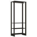Ver imagem 4 de Guarda-roupa Closet 2 Peças com 1 Cabideiro e 9 Nichos Yes Nova Mobile