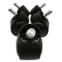 Ver imagem 3 de Kit 05 Rodízios Giratórias Pu/nylon Cadeira Escritório Game