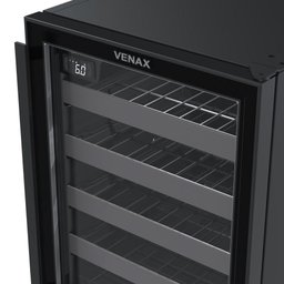 Adega de Embutir Venax Cave In 100 82l preto Fosco 127v - 3