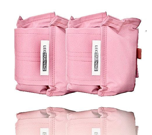 kit caneleiras 1 a 5kg rosa legtraining - 2