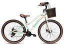 Ver imagem 1 de Bicicleta Viena Aro 29 Freio Disco 21v com Cestão Colli Cor Bronze Tamanho do Quadro 17 Branco