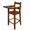 Ver imagem 7 de Cadeira de Alimentação Infantil com Proteção - Verniz