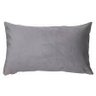 Capa de Almofada Retangular 30x50 em Suede Cinza Paloma Home - 1