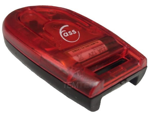 Controle Portão alarme 433,92MHz FASS RCG PPA GAREN VERMELHO - 2