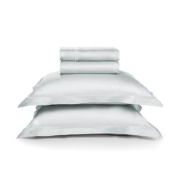 Jogo de Lençol Queen Trussardi 300Fios egipcio Nicola Cinza - 1