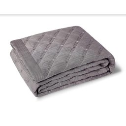 Colcha Queen Algodão Egípcio Preto & Branco 59ST By The Bed Design Industrial - 2