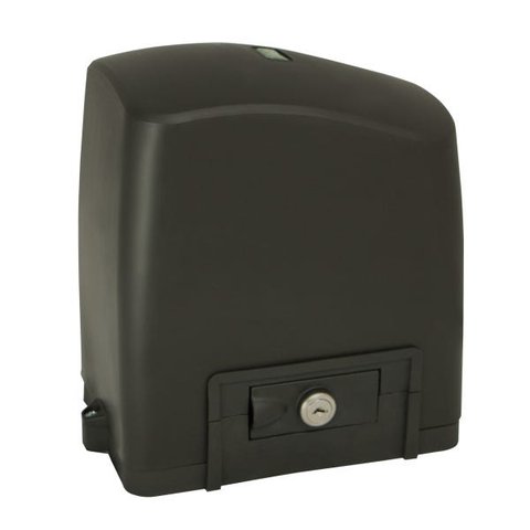 Kit Motor Portão de Correr Rcg Pl 300kg 1/5Cv 110/127V + 2 Contr. sem Cremalheiras