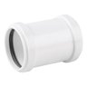 Luva de Correr Pvc Esgoto Branco de 200mm - 1