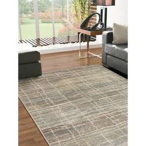 Tapete Herat Capri 5602 Estonado Bege - 2,00 x 3,00M / Tapetes São Carlos