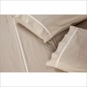 Ver imagem 3 de Jogo de Lençol Suave Feito Algodão Casal 3 Peças Bege Casa Dona