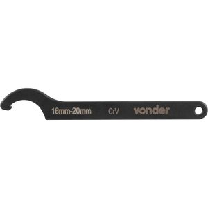 Chave Gancho 16 mm à 20 mm Cromo Vanádio Vonder