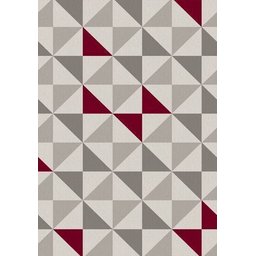 Tapete Capacho 45 x 75cm Antiderrapante Geometrico Standard Casa Dona - 1
