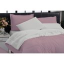 Ver imagem 2 de Kit Edredom QUEEN 6 Peças Dupla Face Italiano Macio Cor Rosa e Milk Casa Dona