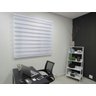 Persiana Pronta Rolo Zebra Double Vision 120larg x até 220alt Branca - Fácil Instalação - 1