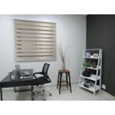 Ver imagem 1 de Persiana Pronta Rolo Zebra Semi  Blackout 160L x 220A Dourada