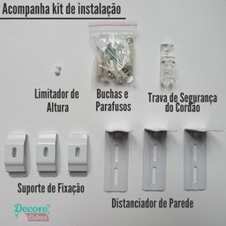 Persiana Pronta Rolo Zebra Semi  Blackout 160L x 220A Dourada - 8