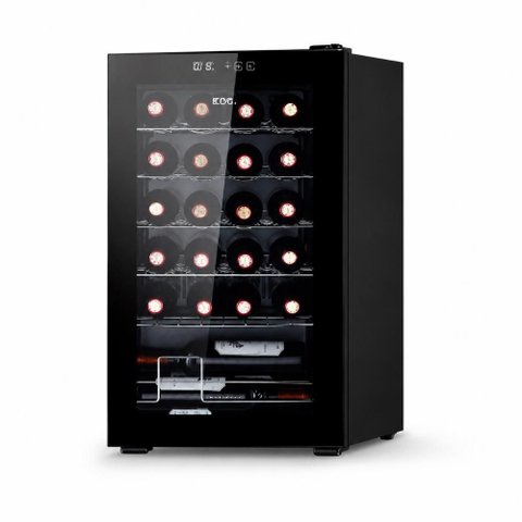 Adega Climatizada Eos Sommelier Eac24g 24 Garrafas Full Glass 220V com Compressor
