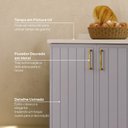 Ver imagem 6 de Balcão 2 Portas 80cm com Tampo Marselha Cabecasa Madeiraoriginals