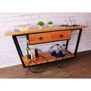 Ver imagem 1 de Aparador Sr Thomas Ferro e Madeira Rústico