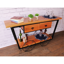 Ver imagem 7 de Aparador Sr Thomas Ferro e Madeira Rústico