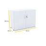 ARMARIO BAIXO 2 PORTAS PANDIN MAXXI - BRANCO MX32 - 2