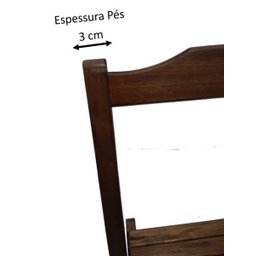 Conjunto Prático xangai Mesa e 4 Cadeiras Dobrável Bar Cozinha - 2