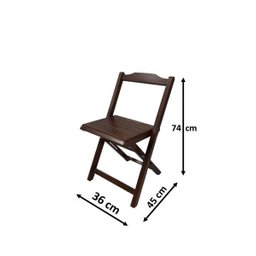Conjunto Prático xangai Mesa e 4 Cadeiras Dobrável Bar Cozinha - 8