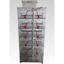 Ver imagem 3 de Bateria de 12 Gaiolas para Codorna
