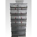 Ver imagem 2 de Bateria de 12 Gaiolas para Codorna
