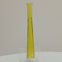 Ver imagem 6 de Vaso Decorativo de Vidro Amarelo 30x5x5cm Enfeite Sala Mesa Estante Aparador