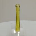 Ver imagem 3 de Vaso Decorativo de Vidro Amarelo 30x5x5cm Enfeite Sala Mesa Estante Aparador
