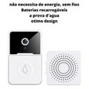 Ver imagem 4 de Campainha Interfone Câmera Hd Wi-fi Recarregável