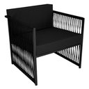 Ver imagem 3 de Conjunto para Área Externa de Corda Náutica - 02 Poltrona Namoradeira Mesa de Centro Santiago