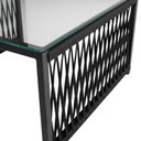 Ver imagem 4 de Conjunto para Área Externa de Corda Náutica - 02 Poltrona Namoradeira Mesa de Centro Santiago