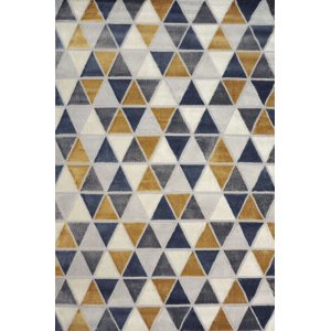 Tapete Broadway Des.1525 Triângulos 2,00x2,50M - Tapetes Via Star