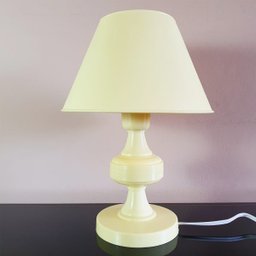 Abajur Infantil Baby Menina Menino Luminária para Quarto de Bebê - Cor Amarelo - 7