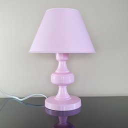 Abajur Infantil Baby Menina Luminária para Quarto de Bebê - Cor Rosa - 3