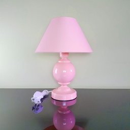 Abajur Infantil Ball Menina Luminária para Quarto de Bebê - Cor Rosa - 3